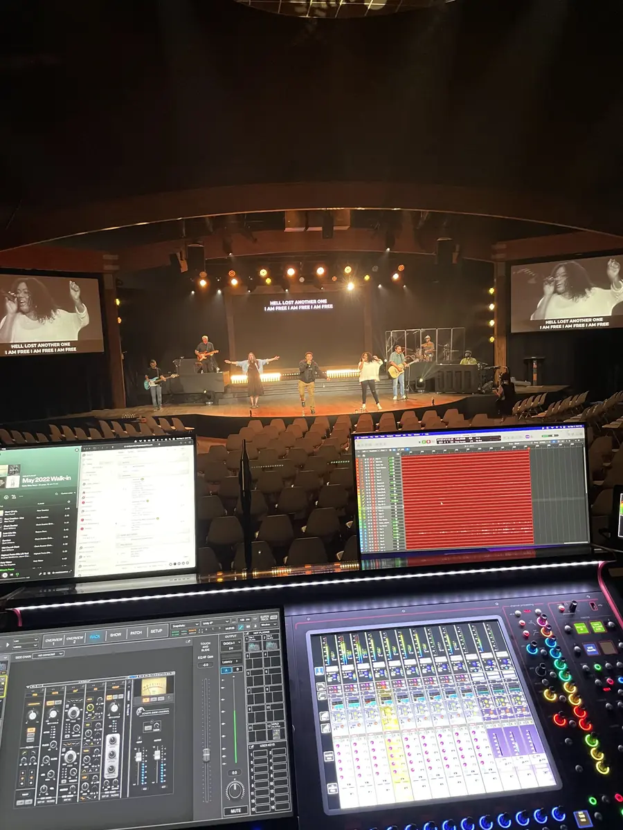 Sound console installation and integration project